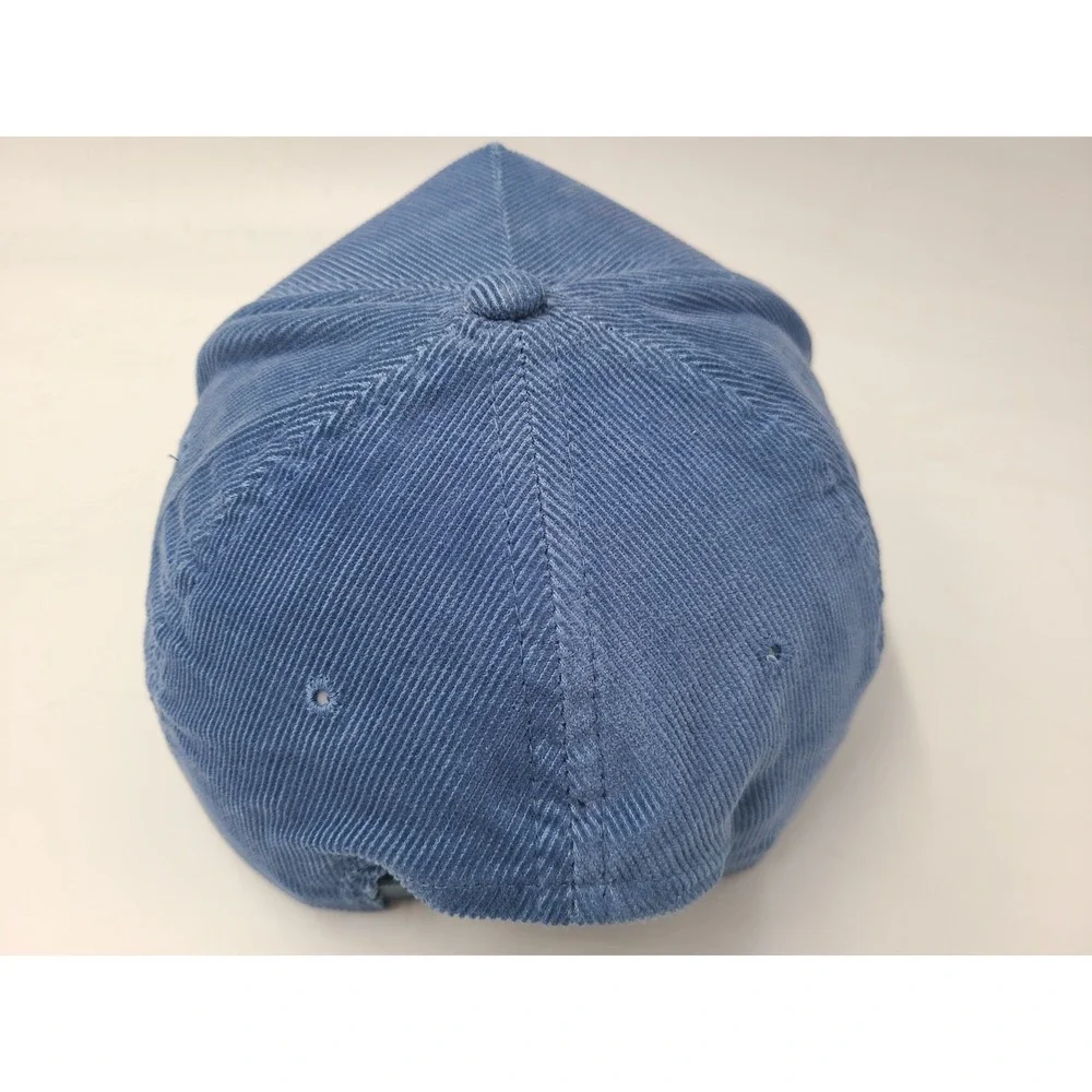 Sundstrand Corduroy Snapback Hat Cap‎ Aerospace Hydraulics Pumps Men Women Blue